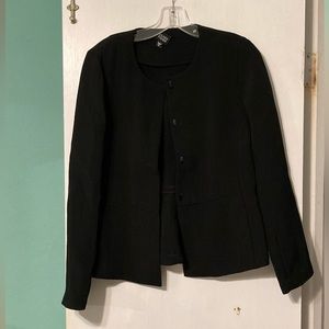 Eileen Fisher Black Blazer XS